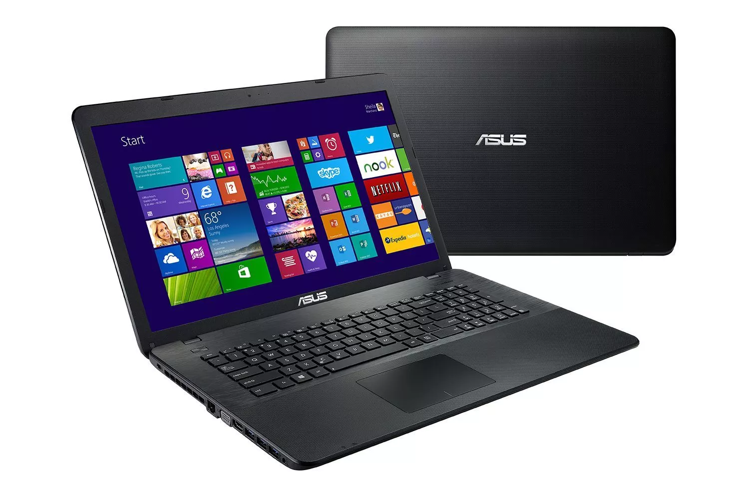 Écran Tactile D'occasion Pour ASUS X751 LD - Couvercle Supérieur Noir - Pièce Détachée