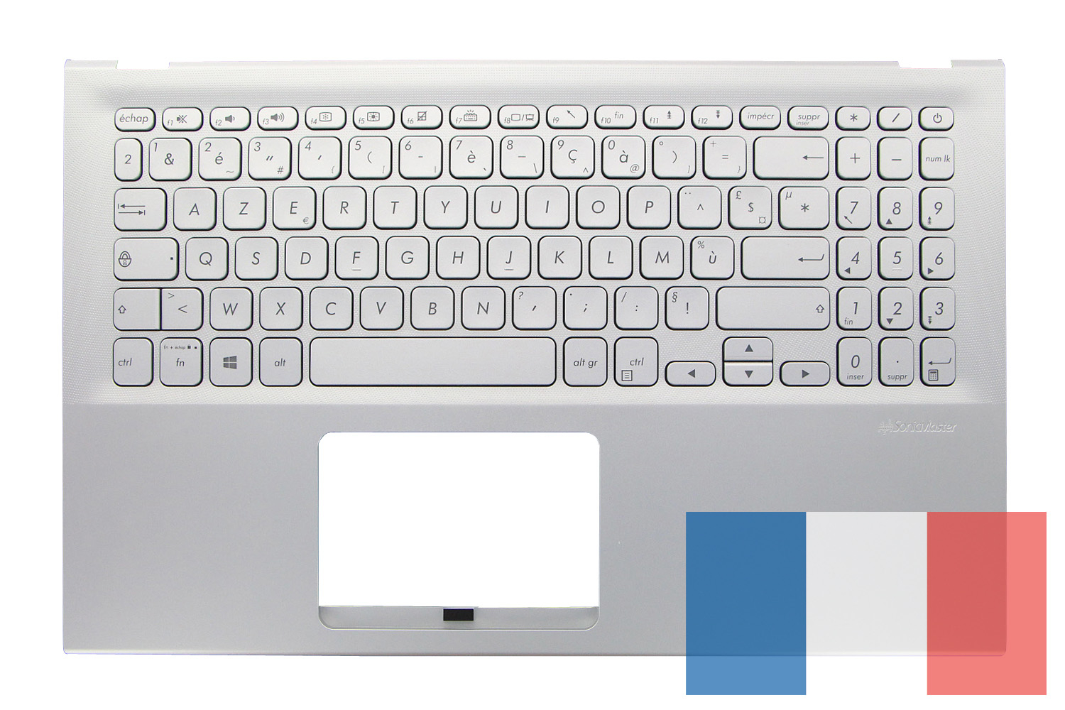 CLAVIER FRANÇAIS AZERTY POUR ASUS ROG G502V G502VM G502VS RÉTRO-ÉCLAIRÉ