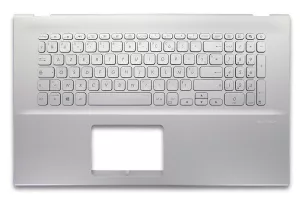 Clavier argent AZERTY pour Asus VivoBook 17 pouces avec Clavier argent AZERTY pour Asus VivoBook 17 pouces avec