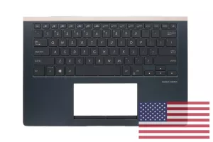Capot arrière écran 13N0-FQA0601 - 13N0-FQA0601 pour Asus Notebook N60D