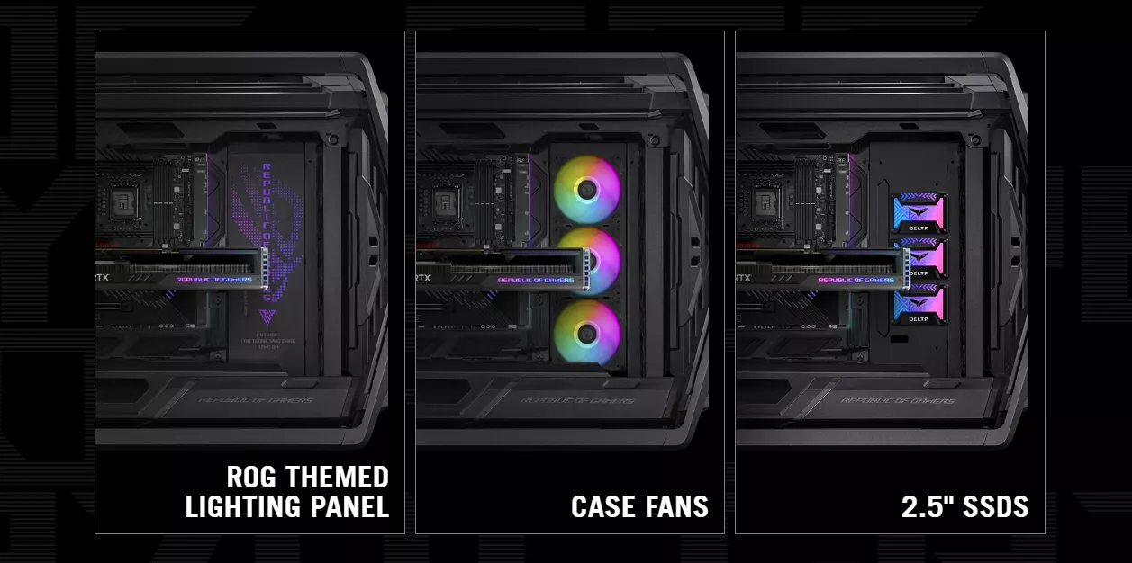 Case Gaming ASUS ROG Hyperion GR701 Bianco – Torre Completa – Nuovo