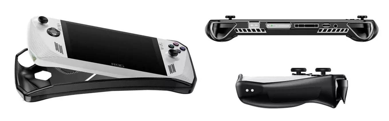 Asus officiel Coque arrière blanche pour console portable ROG Ally