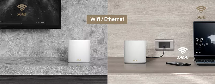 ASUS ZenWiFi XT9 Blanc - Modem & routeur - | Muséericorde